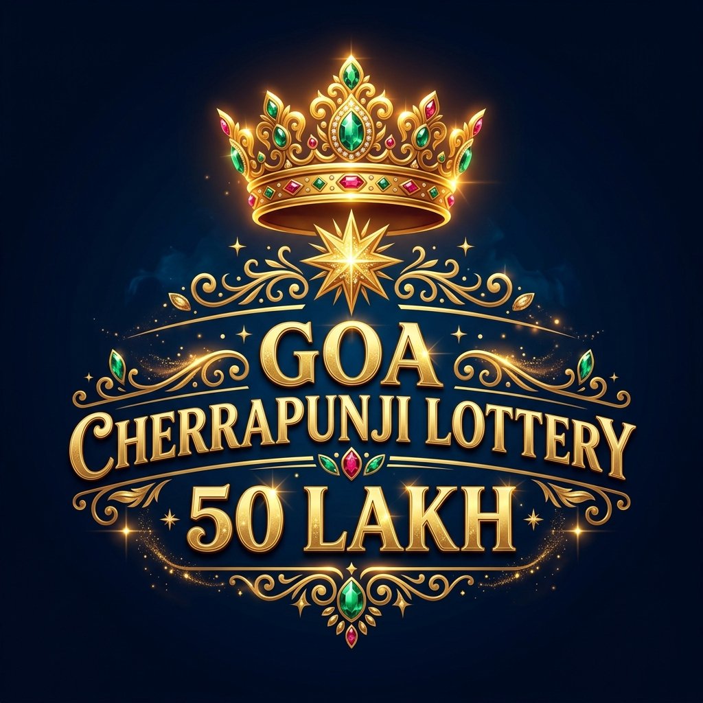 Goa Cherrapunji Lottery 50 Lakh